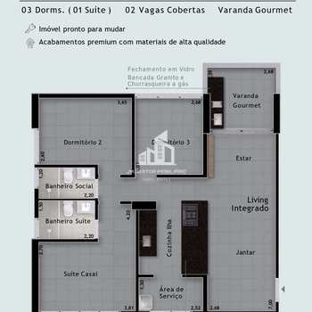 Apartamento em Votorantim, bairro Campolim
