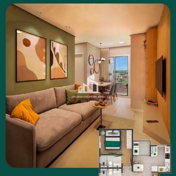 Apartamento em Sorocaba, bairro Caguassu