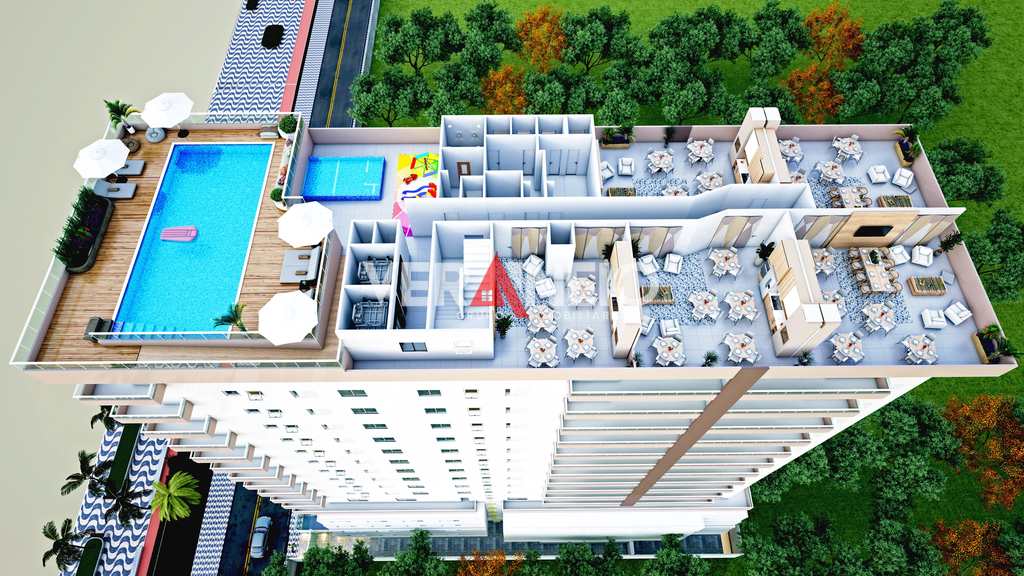 Apartamento em Praia Grande, no bairro Real