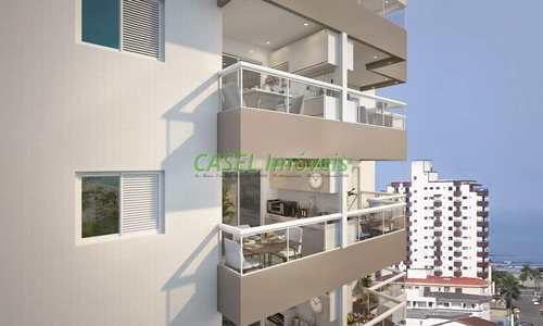 Apartamento, código 803997 em Praia Grande, bairro Mirim