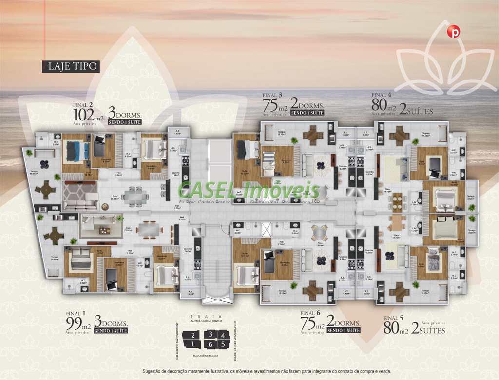 Apartamento em Praia Grande, no bairro Guilhermina