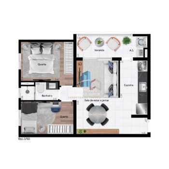 Apartamento em São Paulo, bairro Vila Progresso (Zona Leste)