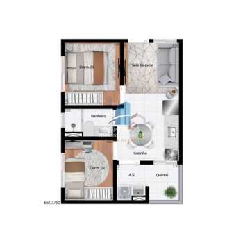 Apartamento em São Paulo, bairro Vila Formosa