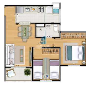 Apartamento em São Paulo, bairro Cidade São Mateus