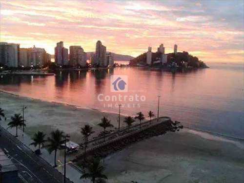 Apartamento, código 582 em São Vicente, bairro Centro