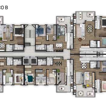 Apartamento em Curitiba, bairro Bacacheri