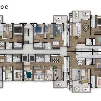 Apartamento em Curitiba, bairro Bacacheri