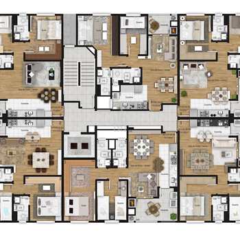 Apartamento em Curitiba, bairro Tingui