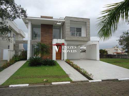 Casa de Condomínio, código 703 em Bertioga, bairro Bougainville