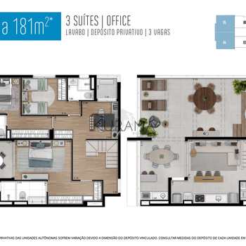 cobertura 180m 3 quarto