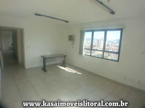 Sala Comercial, código 12450 em Santos, bairro Macuco