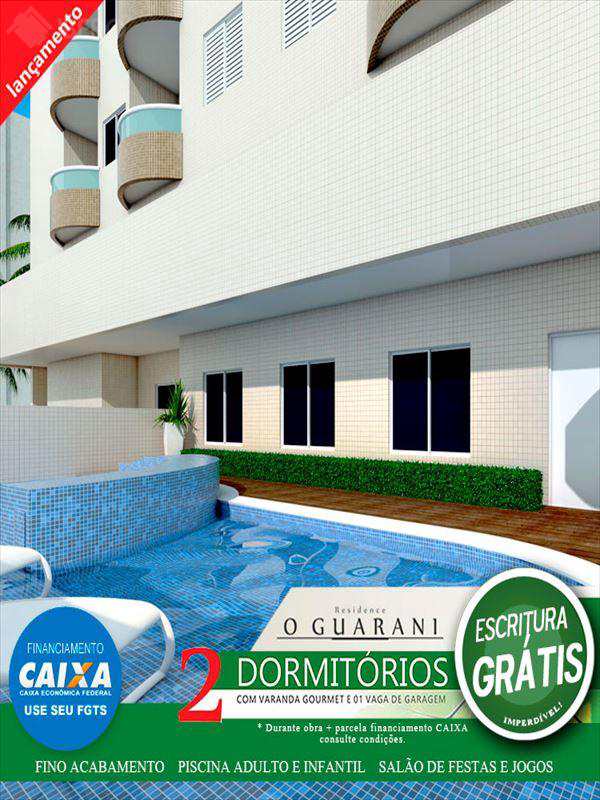 Apartamento em Praia Grande, no bairro Ocian