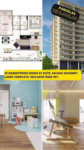 Apartamento, código 1882 em Praia Grande, bairro Maracanã