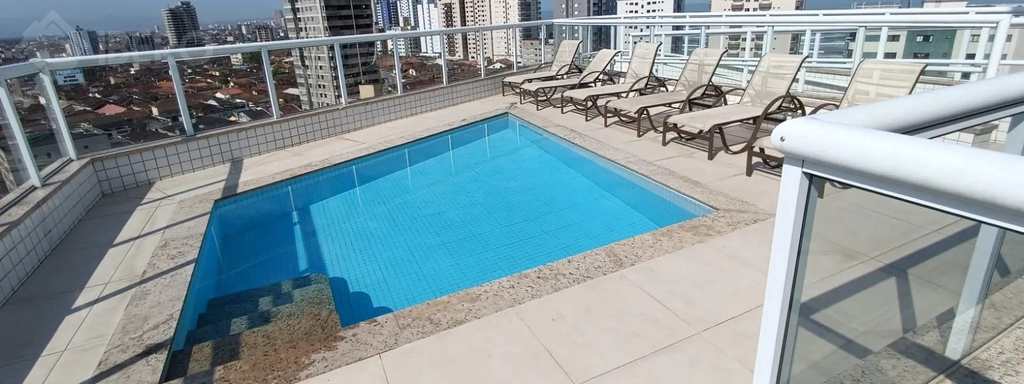 Apartamento em Praia Grande, no bairro Caiçara