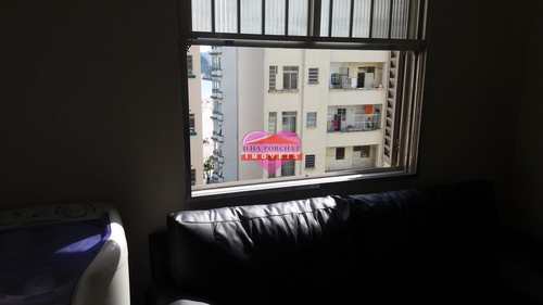 Apartamento, código 672 em São Vicente, bairro Centro