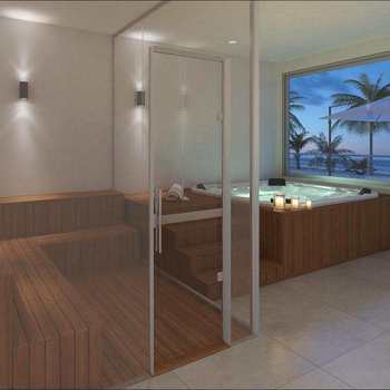 Apartamento em Bertioga, bairro Indaiá