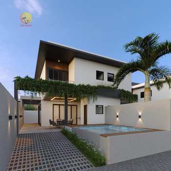 Casa em Bertioga, bairro Indaiá