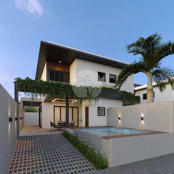 Casa em Bertioga, bairro Indaiá