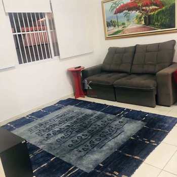 Casa em Praia Grande, bairro Guilhermina