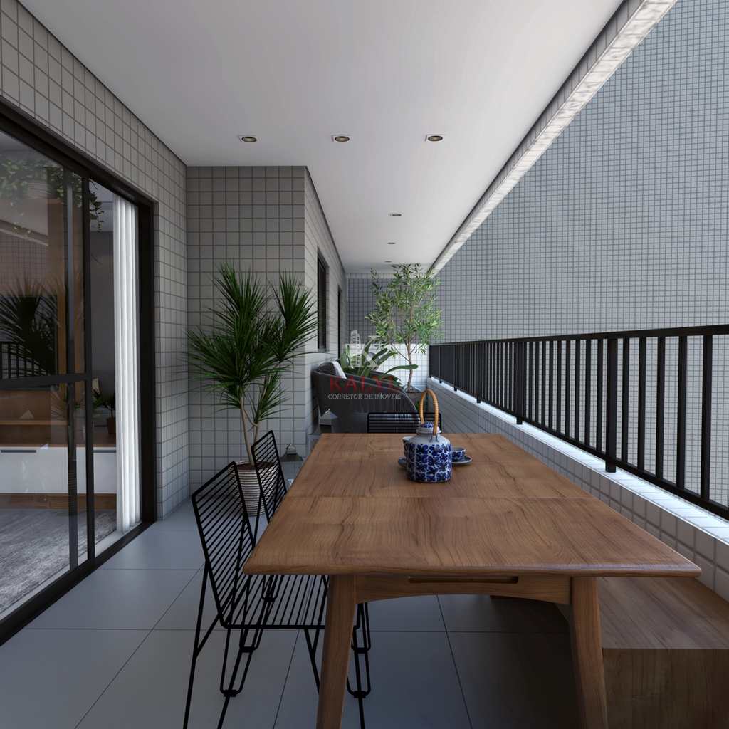 Apartamento em Praia Grande, no bairro Aviação