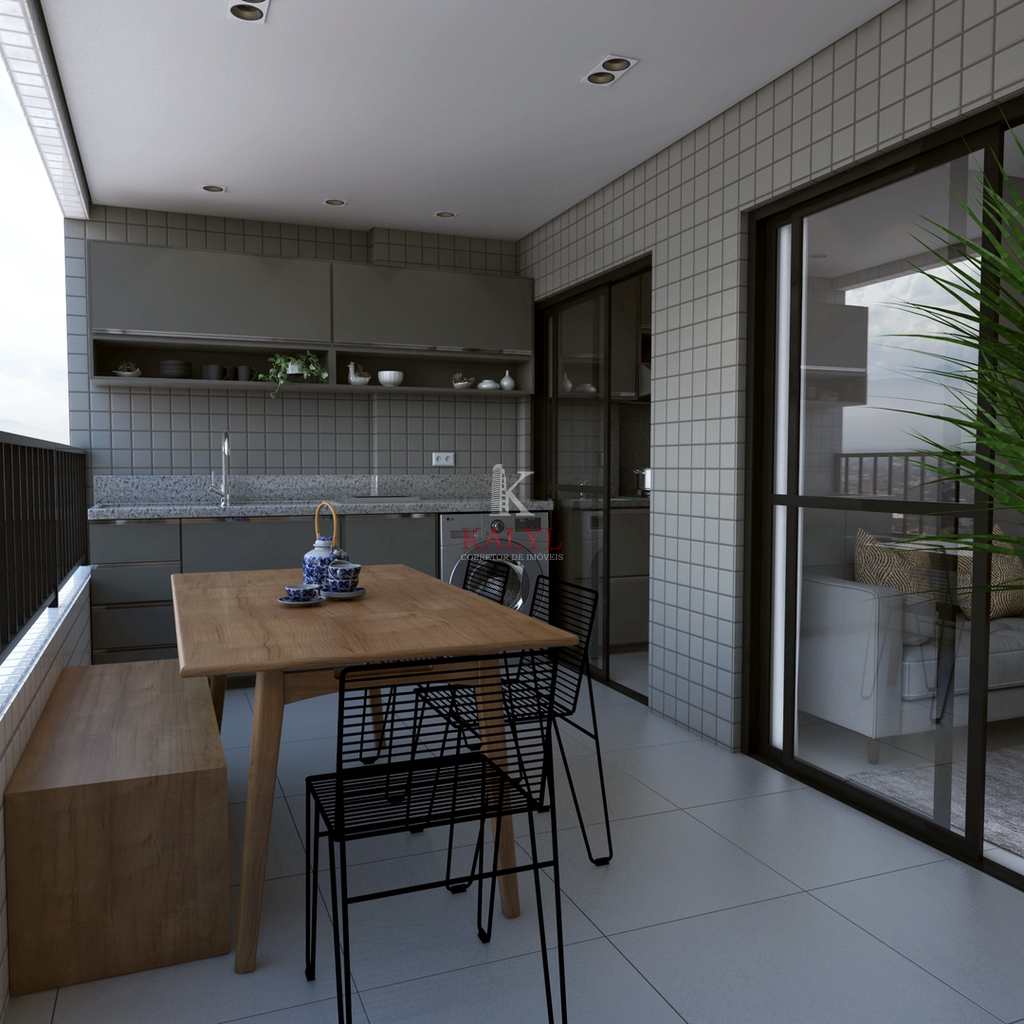 Apartamento em Praia Grande, no bairro Aviação