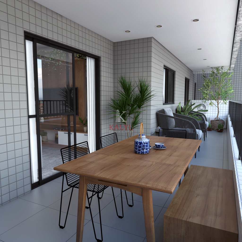 Apartamento em Praia Grande, no bairro Aviação