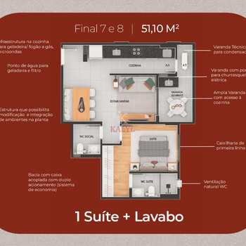 Apartamento em Praia Grande, bairro Guilhermina