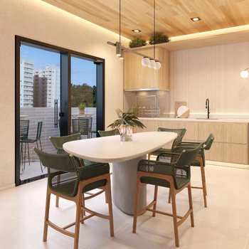 Apartamento em Praia Grande, bairro Guilhermina
