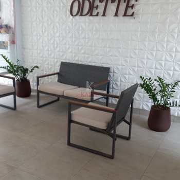 Kitnet em Praia Grande, bairro Guilhermina