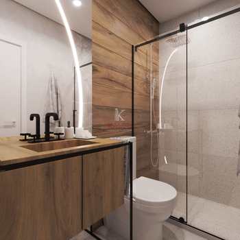 Apartamento em Praia Grande, bairro Guilhermina