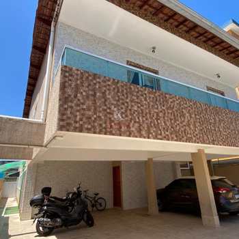 Casa de Condomínio em Praia Grande, bairro Caiçara