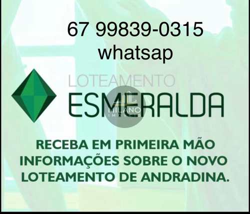 Terreno, código 586 em Andradina, bairro Centro