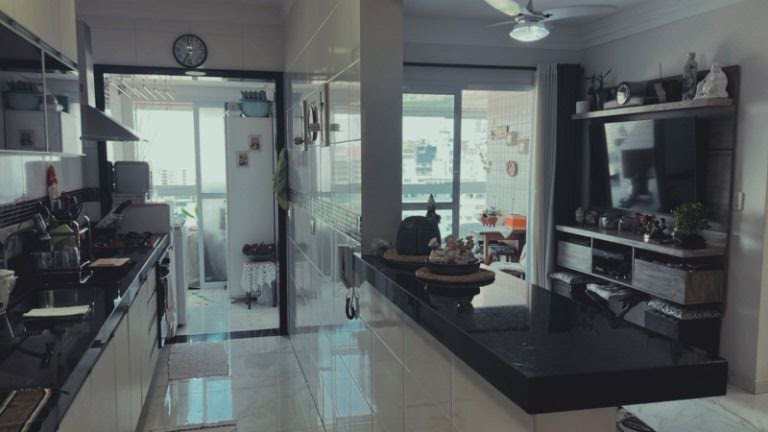 Apartamento em Praia Grande, no bairro Caiçara