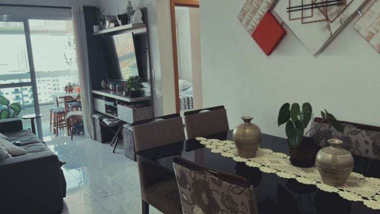 Apartamento em Praia Grande, no bairro Caiçara