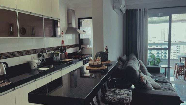 Apartamento em Praia Grande, no bairro Caiçara