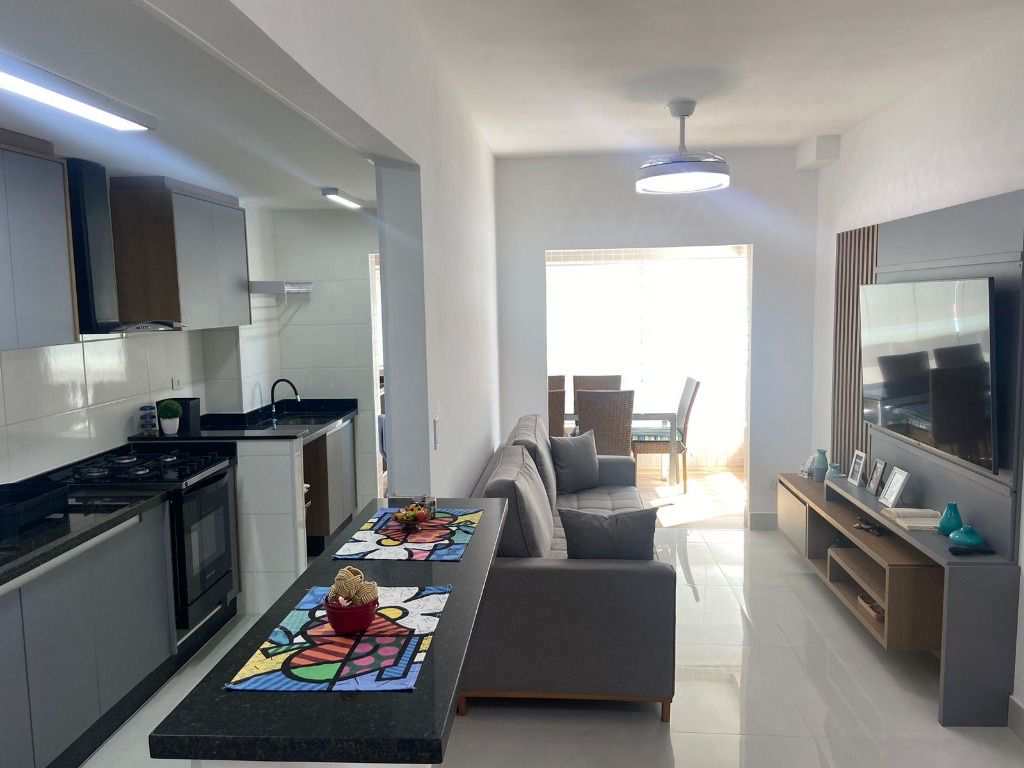 Apartamento em Praia Grande, no bairro Mirim