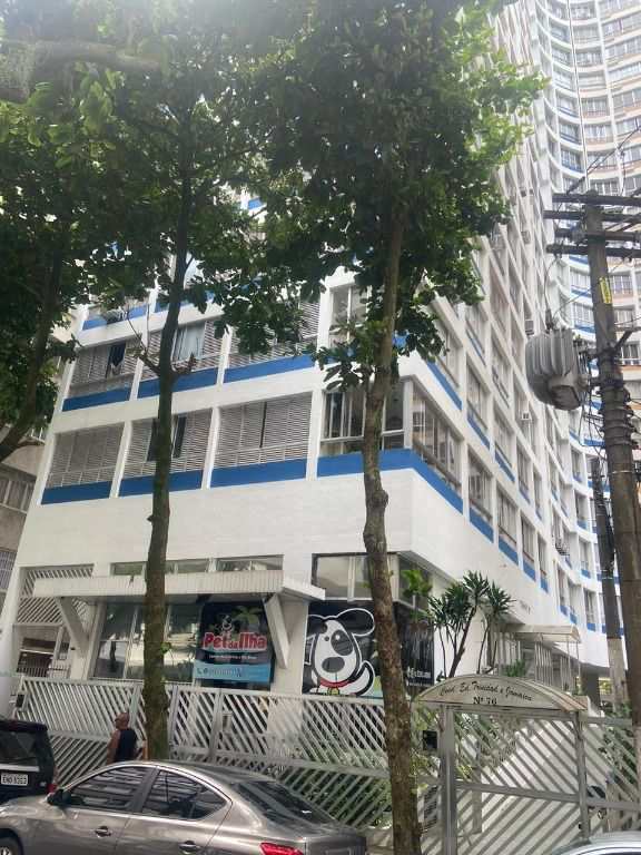 Apartamento em São Vicente, no bairro Itararé