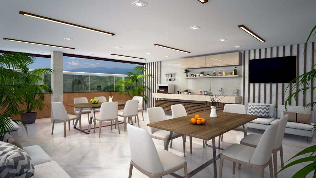 Apartamento em Praia Grande, no bairro Boqueirão