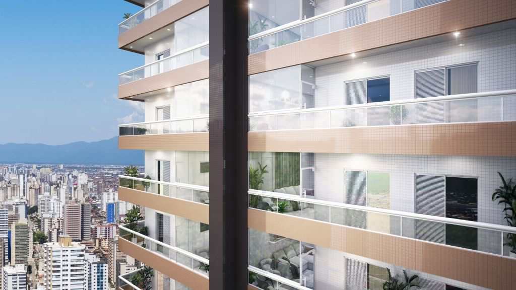 Apartamento em Praia Grande, no bairro Boqueirão