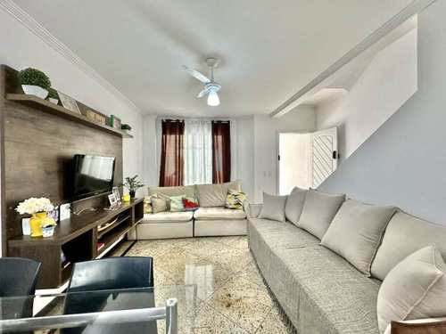 Sobrado, código 9128 em Praia Grande, bairro Canto do Forte