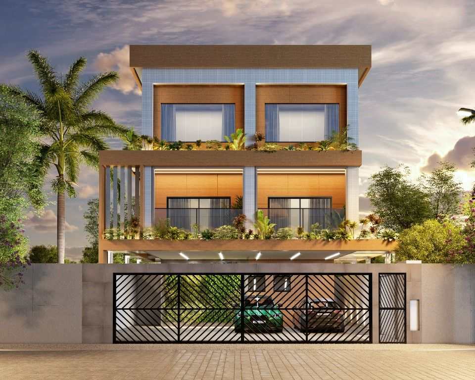 Casa de Condomínio em Praia Grande, no bairro Guilhermina