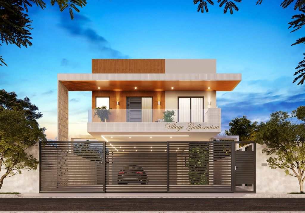 Casa em Praia Grande, no bairro Guilhermina