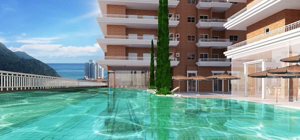 Apartamento em Praia Grande, no bairro Canto do Forte