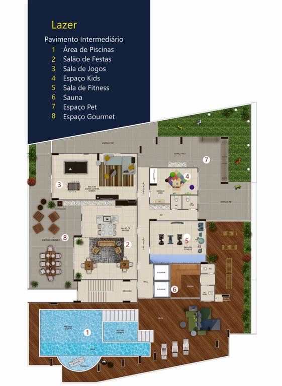 Apartamento em Praia Grande, no bairro Aviação