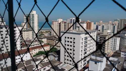Apartamento, código 8739 em Praia Grande, bairro Guilhermina