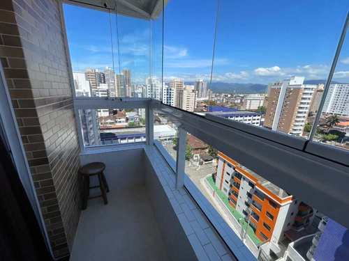 Apartamento, código 8416 em Praia Grande, bairro Guilhermina
