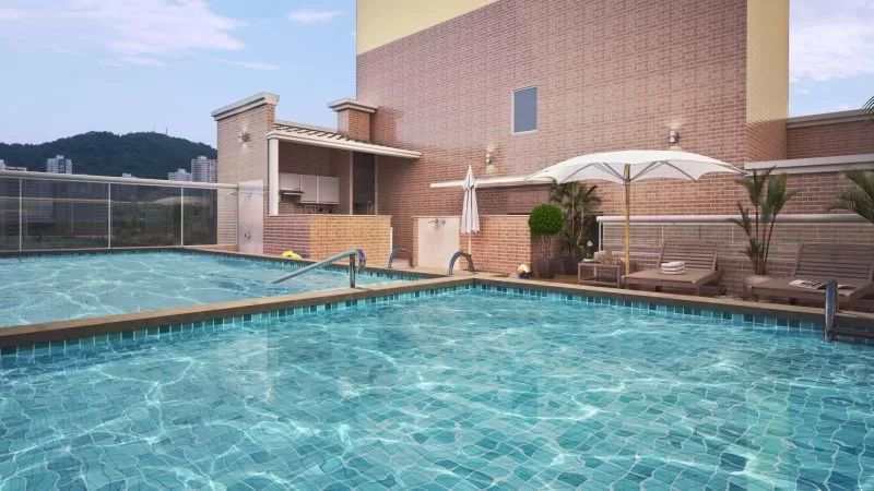 Apartamento em Praia Grande, no bairro Guilhermina