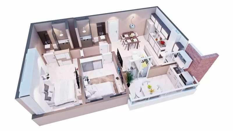 Apartamento em Praia Grande, no bairro Guilhermina