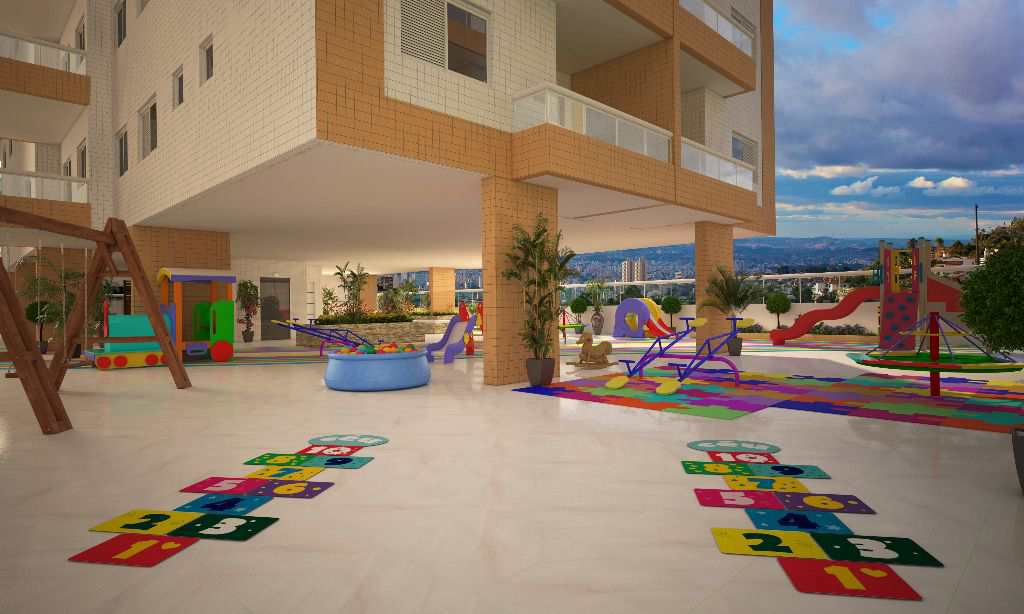 Apartamento em Praia Grande, no bairro Boqueirão