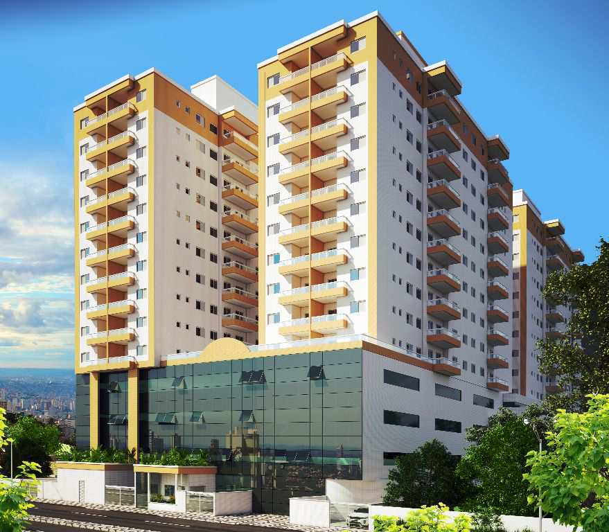 Apartamento em Praia Grande, no bairro Boqueirão